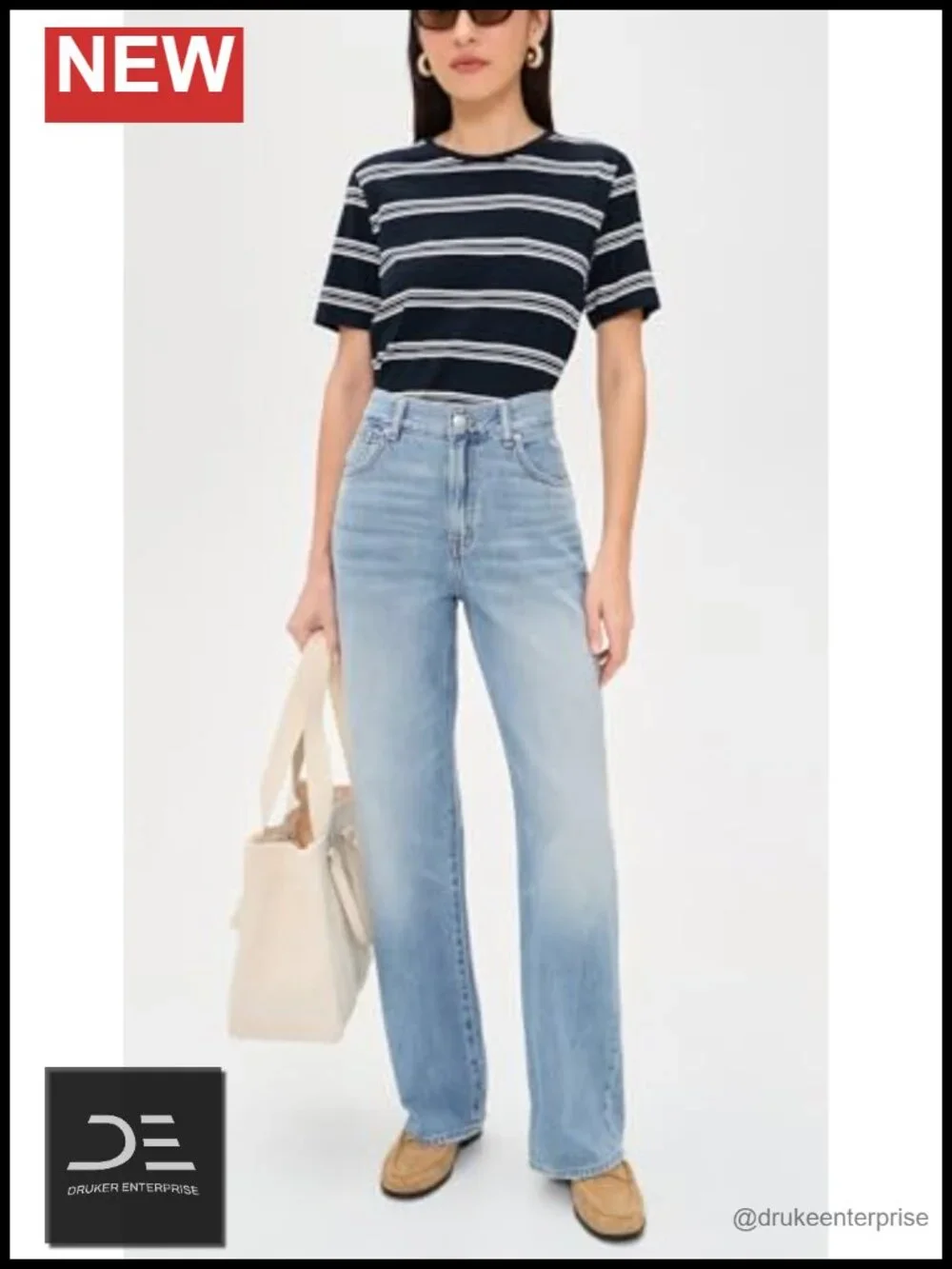 Wide Leg Jeans, Lightweight Denim, High Rise, 31in Inseam